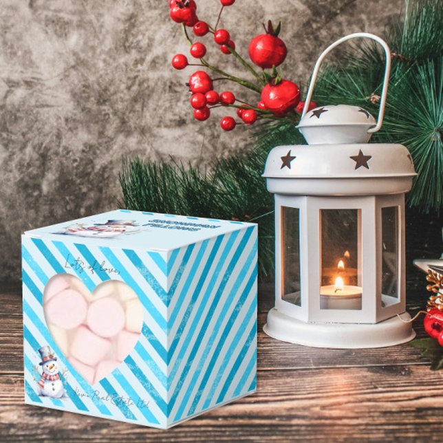 Caixinha De Lembrancinhas Travesseiros de boneco de neve Favor de Natal duen (Criador carregado)