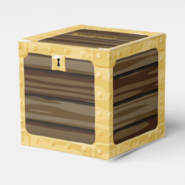 Caixinha De Lembrancinhas Treasure Chest (Frente)
