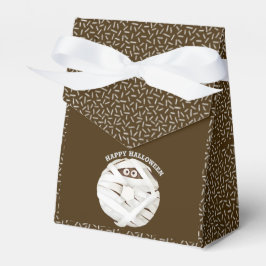 Caixinha De Lembrancinhas Trendy Halloween Spooky Brown Boo Rosquinha Fantas