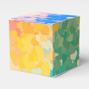 Caixinha De Lembrancinhas Trendy Modern Abstrato Art Elegante Modelo
