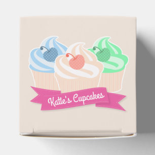 Caixinha De Lembrancinhas Trio doce do cupcake