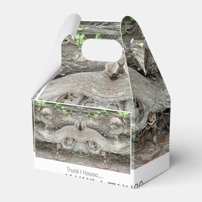 Caixinha De Lembrancinhas Tronco I Hooo... (Frente)