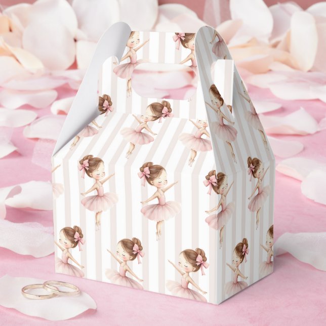 Caixinha De Lembrancinhas Tutu Ballerina Ballet Dancer Girl Birthday (Casamento)