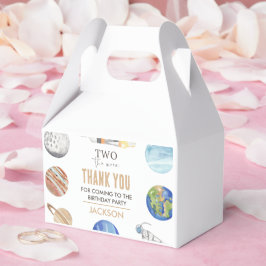 Caixinha De Lembrancinhas Two The Moon | Modern Space 2nd Birthday Décor