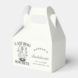 Caixinha De Lembrancinhas Último Boo Antes de Festa de Halloween de Bachelor