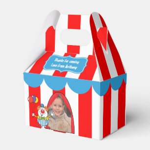 Caixinha De Lembrancinhas Um dia no Circus Kids Party Personalizado