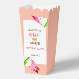 Caixinha De Lembrancinhas Um em um primeiro aniversario de Melão Personaliza