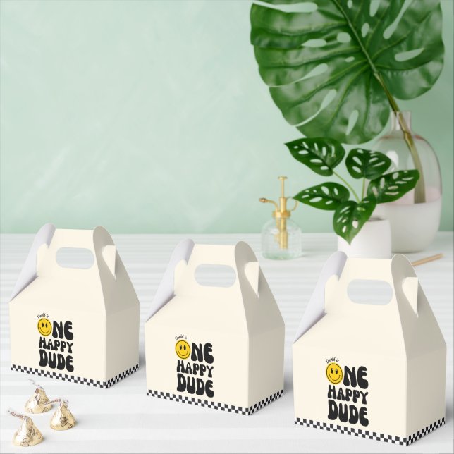 Caixinha De Lembrancinhas Um Feliz Cara Feliz Primeiro Aniversário (Múltiplo)