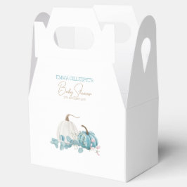 Caixinha De Lembrancinhas Um Pequeno Chá de fraldas De Abóbora