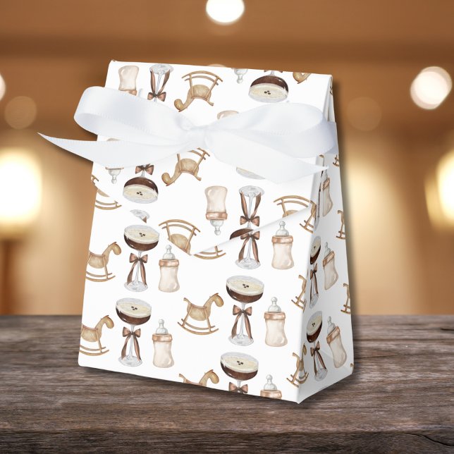 Caixinha De Lembrancinhas Um Tini No Caminho Do Chá de fraldas Espresso Mart (Criador carregado)