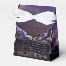 Caixinha De Lembrancinhas Uma fada e um lobo escuro