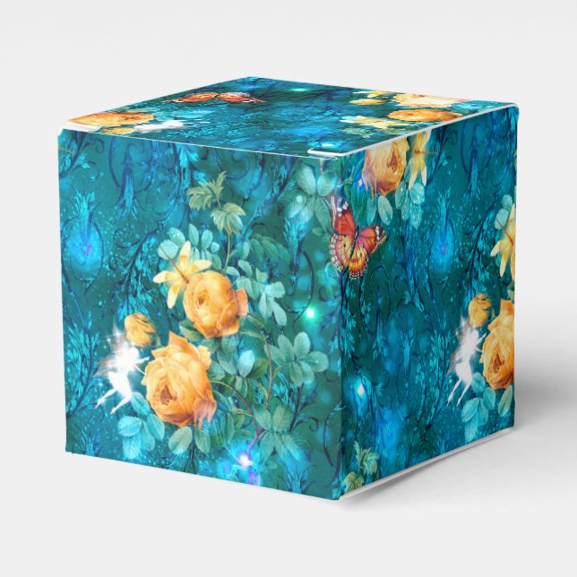 Caixinha De Lembrancinhas Uma Fada na Série Jardim Design 11 (Frente)