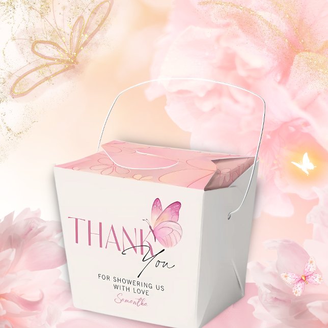 Caixinha De Lembrancinhas Uma Pequena Borboleta está no Caminho Chá de frald (Criador carregado)