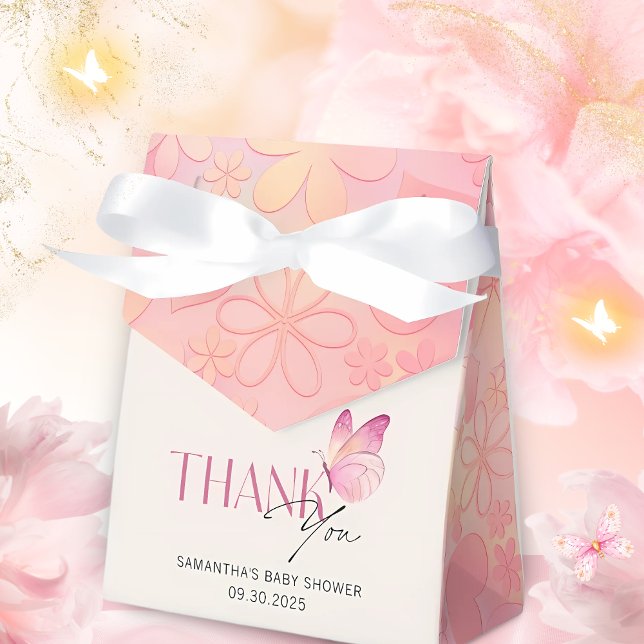 Caixinha De Lembrancinhas Uma Pequena Borboleta está no Caminho Chá de frald (Criador carregado)