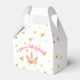 Caixinha De Lembrancinhas Unicorn Birthday Favor Box Decor do Partido Mágico