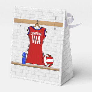 Caixinha De Lembrancinhas Uniforme personalizado do Netball