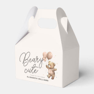 Caixinha De Lembrancinhas Ursinho moderno bonito Beary Sweet Party