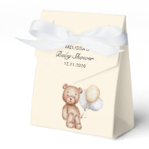 Urso Bonito com Chá de fraldas de Balões