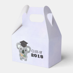 Caixinha De Lembrancinhas Urso de Koala bonito na classe do boné de