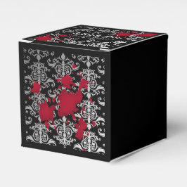 Caixinha De Lembrancinhas Vampiro gótico do dia das bruxas, favor do obrigad