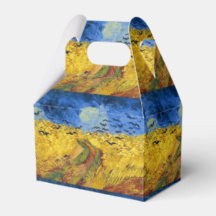 Caixinha De Lembrancinhas Van gogh trigo gramado famoso pintura