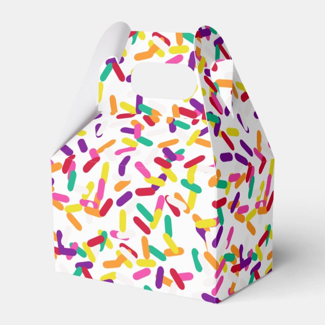 Caixinha De Lembrancinhas Vanilla Sprinkles (Frente)