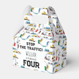 Caixinha De Lembrancinhas Veículos De Transporte Param O Tráfego Aniversário