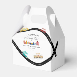 Caixinha De Lembrancinhas Veículos de Transporte Urbano Caminhão Segundo Ani