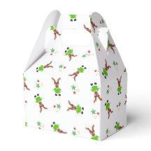 Verdes Festivos E Douradas Reindeiros De Natal Kas