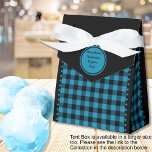 Caixinha De Lembrancinhas Verificação de Buffalo - Preto e Azul - 3x1.5x3.25<br><div class="desc">Caixa de favorecimento da tenda de verificação de búfalos preto e azul. O texto é personalizável. Se você usar o botão/ferramenta 'editar design', também poderá adicionar suas próprias imagens/fotos. Outras formas, formas e tamanho de caixa disponíveis. Consulte Coleção de todos os tamanhos de caixas e cores de verificação de búfalos...</div>