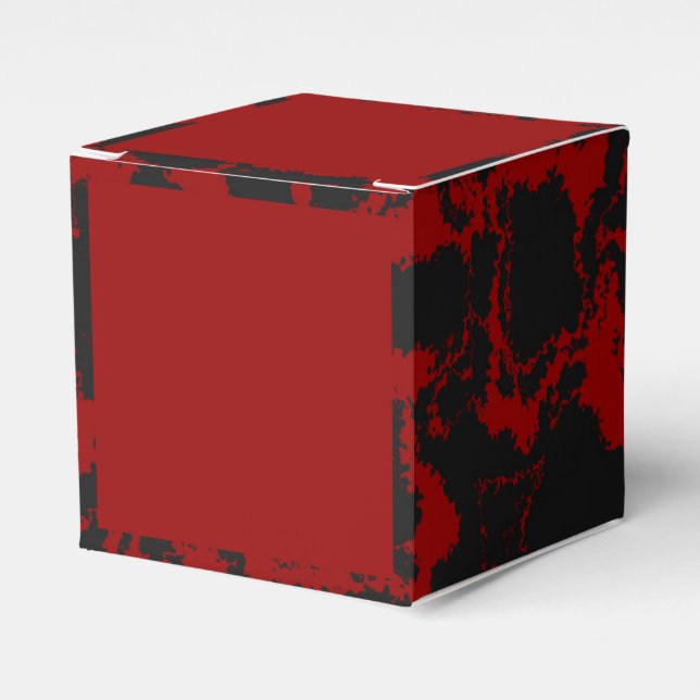 Caixinha De Lembrancinhas Vermelho (Frente)