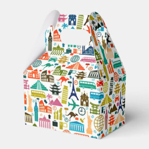 Caixinha De Lembrancinhas Viagem do mundo