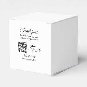 Caixinha De Lembrancinhas Viagem fundo de férias doação de lua de mel
