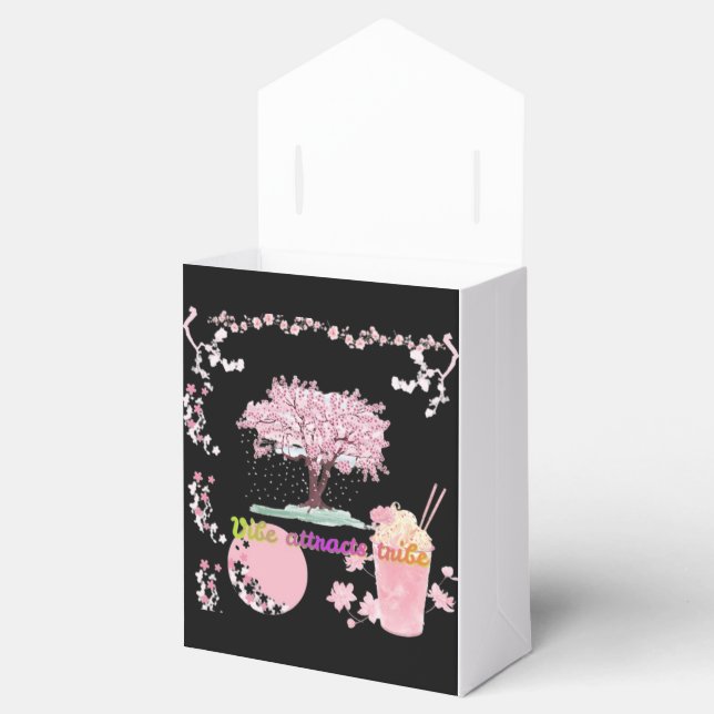 Caixinha De Lembrancinhas Vibe Attracts Tribe black (Aberto)