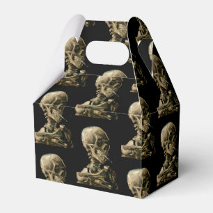 Caixinha De Lembrancinhas Vincent van Gogh - Crânio com cigarro queimado