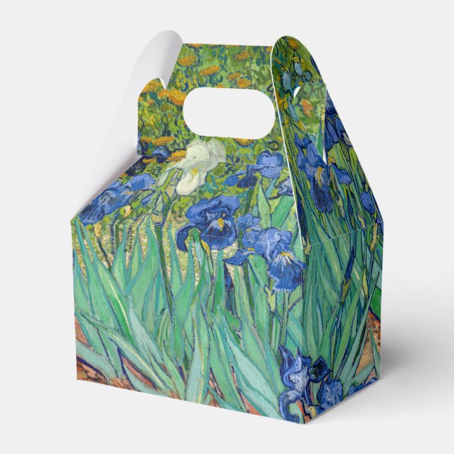 Caixinha De Lembrancinhas Vincent Van Gogh - Íris (Frente)