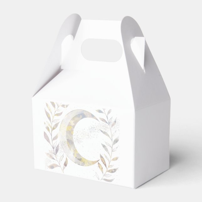 Caixinha De Lembrancinhas Vinhas e Lua (Frente)