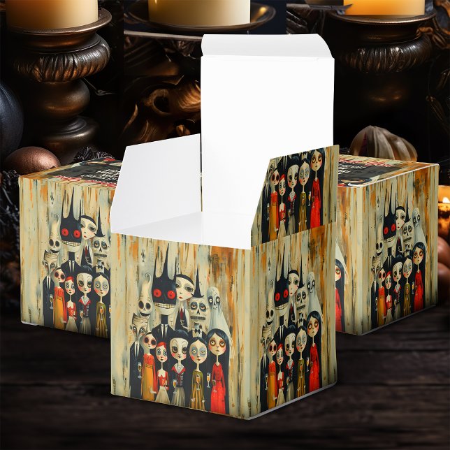 Caixinha De Lembrancinhas Vintage Adult Cocktail Party Halloween (Criador carregado)