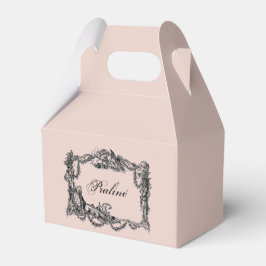 Caixinha De Lembrancinhas Vintage - Baroque Shabby - chic - bombons