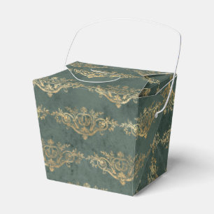 Caixinha De Lembrancinhas Vintage Damask