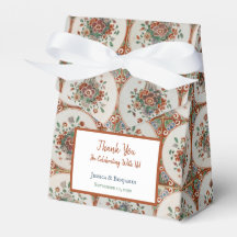 Vintage Floral Terracotta Azulejos Casamento de Pa