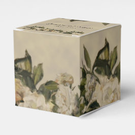 Caixinha De Lembrancinhas Vintage Gardenia Weding Box