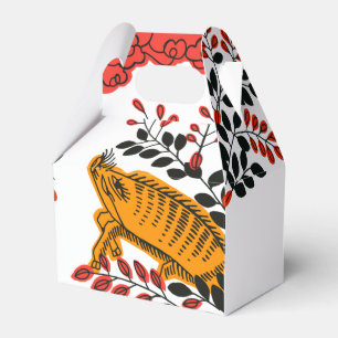 Caixinha De Lembrancinhas Vintage japonês Hanafuda arte a favor box july boa