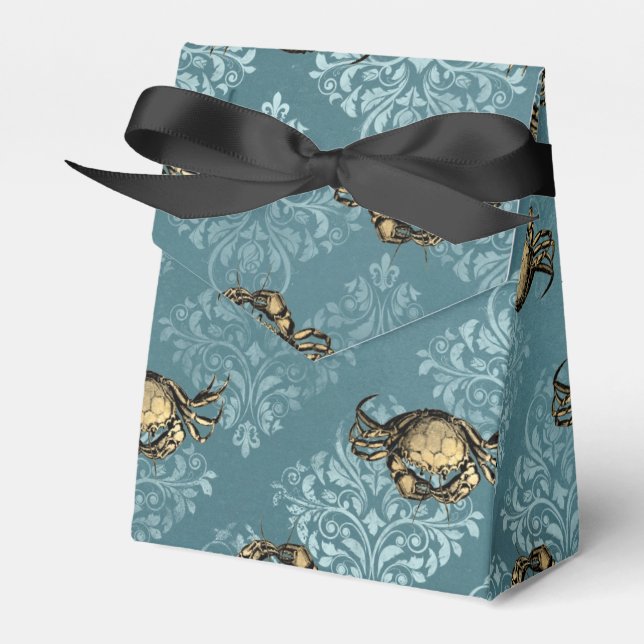 Caixinha De Lembrancinhas Vintage náutica (Frente)