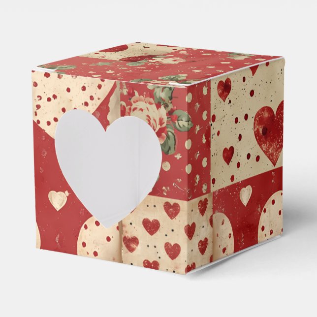 Caixinha De Lembrancinhas Vintage shabby chic  (Frente)