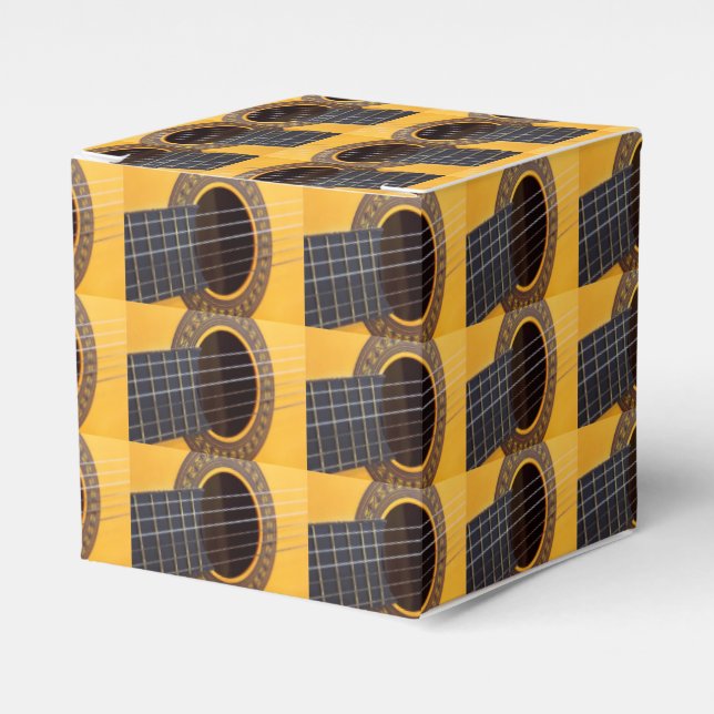 Caixinha De Lembrancinhas Violão acústico (Frente)