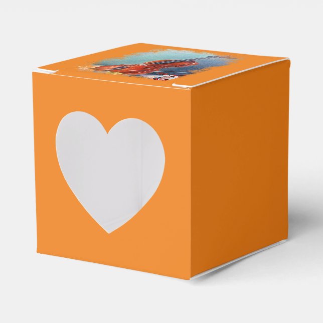 Caixinha De Lembrancinhas Violín/Violin (Frente)