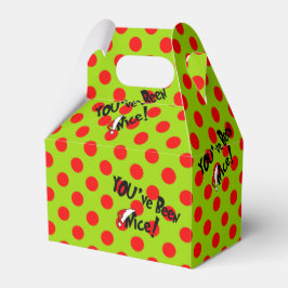 Caixinha De Lembrancinhas Você foi malvado ou boa festa de feriados felizes