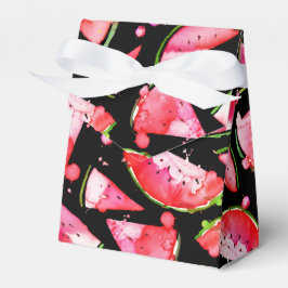 Caixinha De Lembrancinhas Watercolor Melancia 2