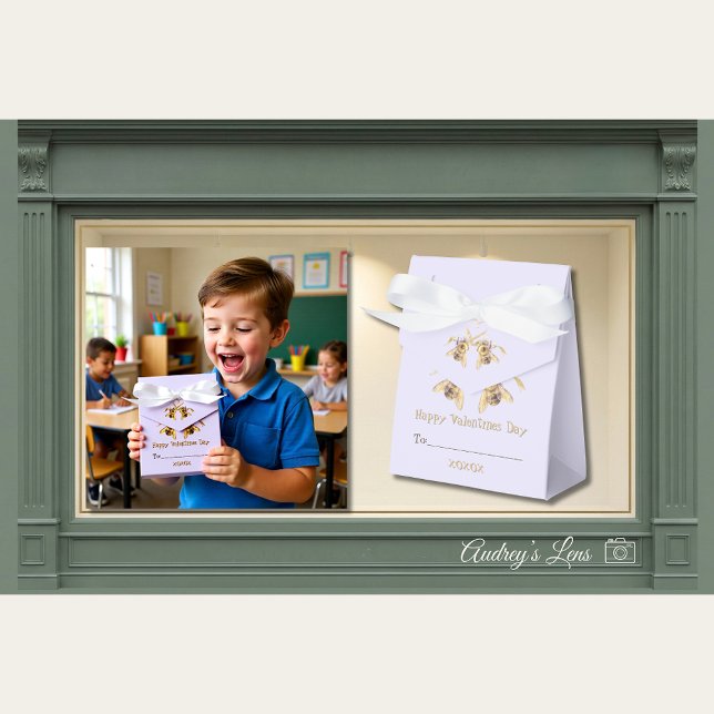 Caixinha De Lembrancinhas We BEE-Long Together Pollinator Valentine  (Criador carregado)